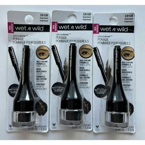 Wet n Wild Ultimate Brow Pomade C812B Expresso Lot of 3